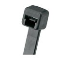 Panduit 5-39/64" L, 3/32" W, Black Plastic Cable Tie, Basic Material: Nylon PLT1.5M-M30
